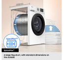 SAMSUNG Series 5 AI Energy WD11DG5B15BEEU WiFi-enabled 11 kg Washer Dryer - White