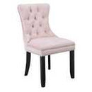 Argos Home Princess Velvet Dining Chair - Blush