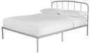 Habitat Freja Double Metal Bed Frame - Silver