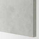 Kitchen, anthracite/concrete effect, 323x63.5x241 cm + Bosch Appliances + Installation