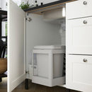 Kitchen, white frame, 243x63.5x222 cm + Hoover Appliances + Installation