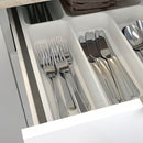 Kitchen, white/high-gloss white, 323x63.5x241 cm + Hoover + Installation