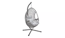 Argos Home Jaye Hanging Egg Chair β Grey 886/7063