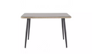 Habitat Malta 6 Seater Steel Corner Dining Set - Natural225/8032