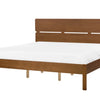 BOISSET Bed Wood 180 x 200 cm (King) Dark Brown