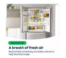 Bosch Series 6 KFI96APEAG Wifi Connected Non-Plumbed Frost Free Multi-door American Fridge Freezer