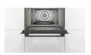 Bosch Series 4 CMA583MB0B 44 Litre 45cm High, Built In Combination Oven & Microwave - Black
