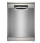 Bosch Series 4 SMS4EKI06G Wifi Connected Full Size Dishwasher - Silver Inox