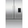 Fisher & Paykel Series 7 Contemporary RF540ADUX6 Plumbed Frost Free Multi-door American Fridge Freezer - Stainless Steel