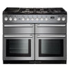 Rangemaster Nexus SE NEXSE110DFFSS/C 110cm wide Dual Fuel Range Cooker with Gas Hob - Stainless Steel / Chrome