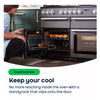 Rangemaster Nexus SE NEXSE110DFFSS/C 110cm wide Dual Fuel Range Cooker with Gas Hob - Stainless Steel / Chrome