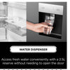 TCL American Style Fridge Freezer 50/50 Total No Frost - Quartz Grey - RP466CXE1UK