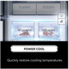 TCL American Style Fridge Freezer 50/50 Total No Frost - Quartz Grey - RP466CXE1UK
