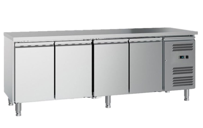 Adexa GXX620 Commercial Refrigerated Counter 4 Doors
