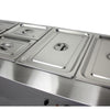 Adexa HXYH4W1 Mobile Bain Marie top Hot Cupboard