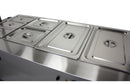 Adexa HXYH4W1 Mobile Bain Marie top Hot Cupboard
