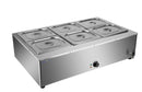 Commercial Electric Bain Marie 6 pan 3000W Countertop