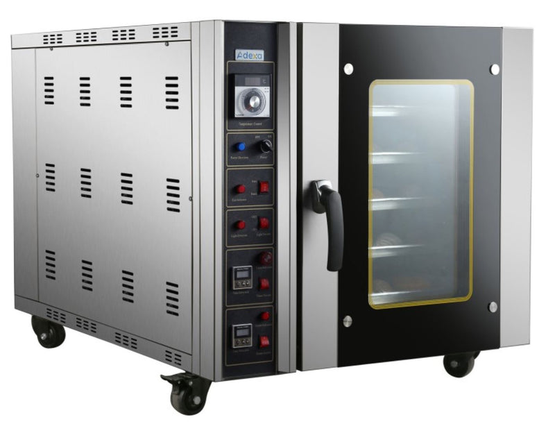 Adexa HEA5C Commercial Electric Bakery Convection Combi Oven : 5 trays