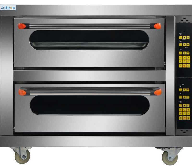 Adexa HEO22Q  Commercial Electric Bakery Oven 2 Chambers 8kW