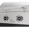 Adexa Commercial Gas & Charcoal Combo BBQ Grill with Double Hood