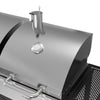 Adexa Commercial Gas & Charcoal Combo BBQ Grill with Double Hood