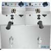 Adexa Commercial Electric Deep Fryer Countertop Double Tank 2x8 Litres