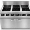 Commercial 6 Zone Induction Range Cooker 16.8kW