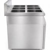 Commercial 6 Zone Induction Range Cooker 16.8kW