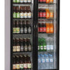 Adexa LG510H Commercial Bar Bottle Cooler : 470 litres Black