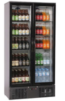 Adexa LG510H Commercial Bar Bottle Cooler : 470 litres Black