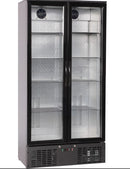 Adexa LG510H Commercial Bar Bottle Cooler : 470 litres Black