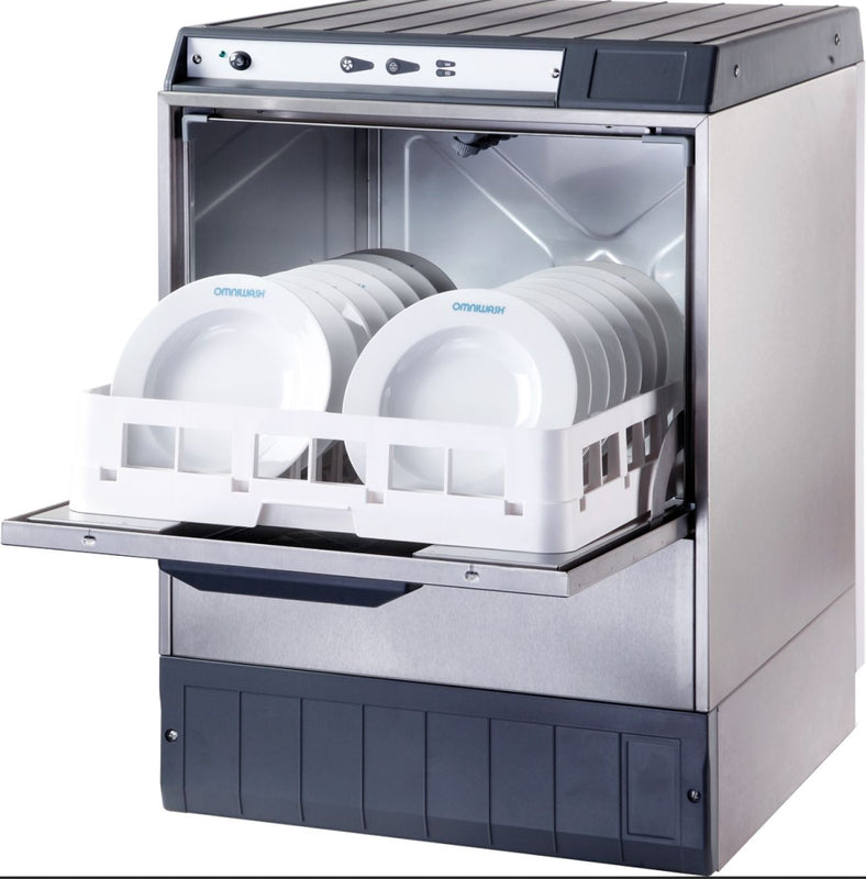 Adexa JM975000STDDPS Commercial Dishwasher  : 2 Minute Wash Cycle : 400 plates per hour