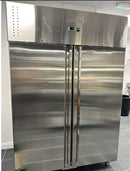 Adexa THL1180BT Commercial Freezer 1150 Litres Stainless Steel Twin Door
