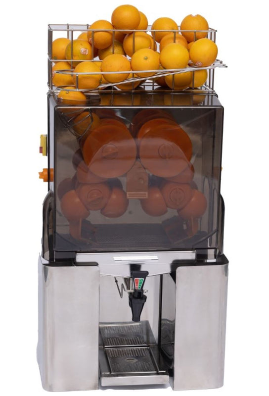 Commercial Orange Juicer with Tap – Fast Citrus Extractor : Adexa CJWDFOJ150TAP