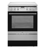 Amica 608CE2TAXX 60cm Wide Single Oven Electric Cooker with Ceramic Hob - Stainless Steel