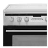 Amica 608CE2TAXX 60cm Wide Single Oven Electric Cooker with Ceramic Hob - Stainless Steel