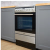 Amica 608CE2TAXX 60cm Wide Single Oven Electric Cooker with Ceramic Hob - Stainless Steel