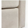 Julian Bowen Ottilie Fabric 2 Seater Sofa Bed Wooden Feet - Beige