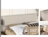 King Size Bed, Base and Mattress