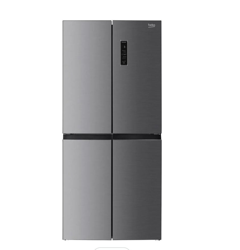 Beko HarvestFresh™ GN15880VPX Frost Free Multi-door American Fridge Freezer - Stainless Steel Effect
