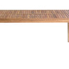 OMBRIANO Garden Dining Set 4 Seater Certified Acacia Wood Light Brown