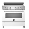 Bertazzoni Master Series MAS95I1EBIC 90cm wide Electric Range Cooker with Induction Hob - Bianco