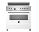 Bertazzoni Master Series MAS95I1EBIC 90cm wide Electric Range Cooker with Induction Hob - Bianco