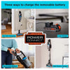 Black + Decker Cordless Vacuum Cleaner with up to 56 Minutes Run Time - Black / Silver - BHFEB520D1-GB