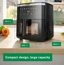 Bosch Series 6 Air Fryer :  Black