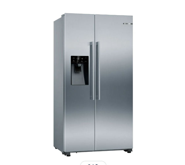 Bosch Series 6 KAD93AIERG Plumbed American Fridge Freezer - Stainless Steel