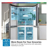 Bosch Series 4 KFN96VPEAG Frost Free American Fridge Freezer - Stainless Steel Effect