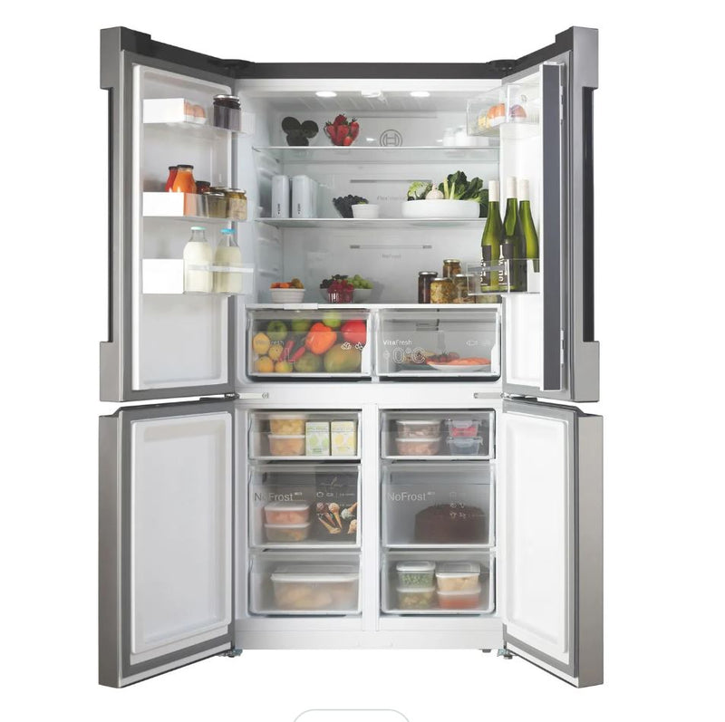 Bosch Series 4 KFN96VPEAG Frost Free American Fridge Freezer - Stainless Steel Effect