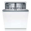 Bosch Series 4 SMV4EAX23G Fully Integrated Full Size Dishwasher - Stainless Steel Control Panel with Fixed Door Hinge Kit