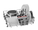 Bosch Series 4 SMV4EAX23G Fully Integrated Full Size Dishwasher - Stainless Steel Control Panel with Fixed Door Hinge Kit
